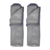 Carbinic Waffle Microfiber Car Cleaning Cloth | Super Absorbent Car Cleaning Accessories | Multipurpose Cleaning Duster for Interior & Exterior Care | Car Cleaning Kit | 300 GSM | Pack of 2, Grey